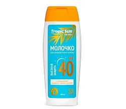 Молочко для загара КРАССА Тропик Сан SPF40 100мл
