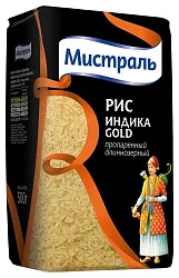 Рис МИСТРАЛЬ Индика Голд 500г