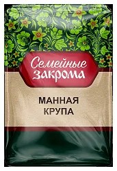 Манная крупа СЕМЕЙНЫЕ ЗАКРОМА м/у 700г