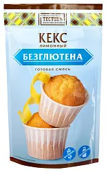 Смесь ТЕСТОВЪ Кекс лимонный без глютена 250г