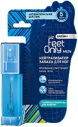 Нейтрализатор запаха для ног САЛТОН Фит онли мужской 60мл