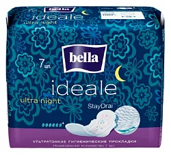 Прокладки БЕЛЛА Идеалия ультра найт 7шт
