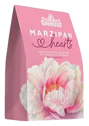 Набор конфет ГРОНДАРД Сердечки марципановые неглазированые 70г