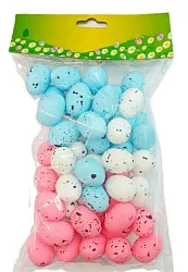 Декор пасхальный СФЕР Яйца в крапинку 2.5см 50шт арт.3-0747-3