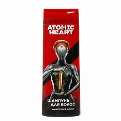 Шампунь АТОМИК ХАРТ Мужской угольный 400мл