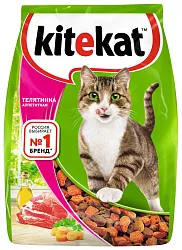 Корм для кошек КИТЕКЕТ Телятинка аппетитная 1кг
