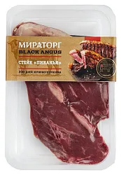 Говядина мраморная МИРАТОРГ Пиканья стейк охл 325г