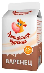 Варенец АЛТАЙСКАЯ БУРЕНКА бзмж 2.5% т/пак 450мл