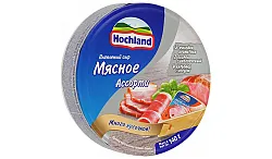 Сыр плавленый ХОХЛАНД Ассорти мясное бзмж 55% 140г