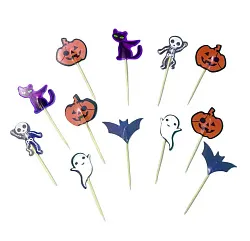 Пики СФЕРА Хэллоуин 12шт арт.2-0115