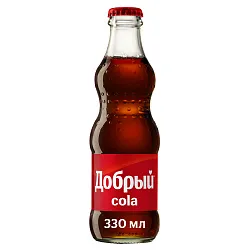 Газ.напиток ДОБРЫЙ Кола ст/б 0.33л