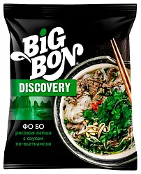 Лапша б/п БИГ БОН рисовая по-вьетнамски с соусом фо бо т/у 65г