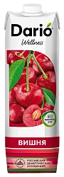 Нектар ДАРИО Велнес вишня черешня 1л