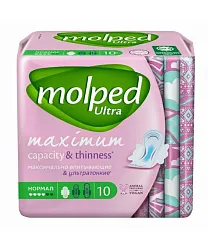 Прокладки МОЛПЕД Максимум нормал 10шт