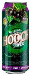 Напиток слабоалкогольный ХУУУЧ СУПЕР Черная смородина 7.2% ж/б 0.45л