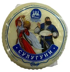 Сыр БЕЛЫЙ ЗАМОК Сулугуни бзмж 45%