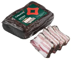 Шпик СИБАГРО с перцем в/у 300г