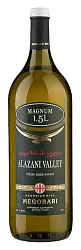 Вино МЕГОБАРИ Алазанская долина белое п/сл 11% ст/б 1.5л