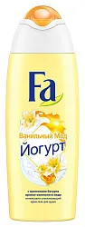Гель для душа ФА Йогурт ванильный мед 250мл