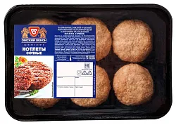 Котлеты ОМСКИЙ БЕКОН Сочные охл 400г