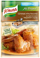 Смесь КНОРР На второе для сочных крылышек в горчично-медовом соусе м/у 23г
