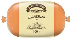 Сыр БРЕСТ-ЛИТОВСК колбасный копченый бзмж 40% 300г