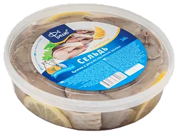 Сельдь ФИШЕ кусочки фирменный посол с лимоном 360г