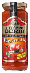 Соус ФИЛИППО БЕРИО Арраббьята томатный ст/б 340г