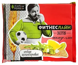 Хлебцы ХЛЕБЦЫ МОЛОДЦЫ Фитнес Линия железо 100г