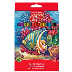 Карандаши цветные АРТБЕРРИ 18шт