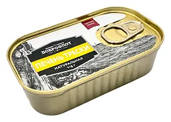 Печень трески ДОБРОФЛОТ натуральная  ж/б ключ 115г