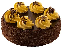 Торт ТАТЬЯНИН ДВОР шоколадно-банановый 550г