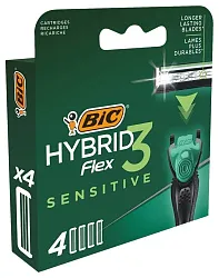 Кассеты БИК Флекс 3 гибрид сенситив 4шт