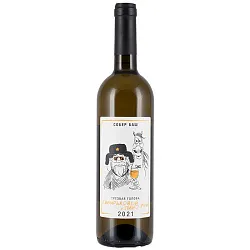 Вино ТРЕЗВАЯ ГОЛОВА Сибирьковый+Пино Гри белое сух 13% ст/б 0.75л