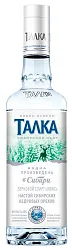 Водка ТАЛКА Сибирский кедр 40% ст/б 0.25л