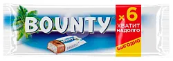 Батончик БАУНТИ мультипак 165г