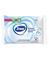 Влажная туалетная бумага ЗЕВА Пьюр 40шт