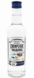 Водка ИТКУЛЬ Сибирское раздолье 40% ст/б 0.25л