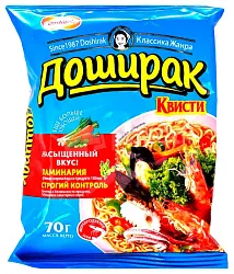 Лапша б/п КВИСТИ морепродукты м/у 70г
