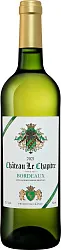 Вино ШАТО ЛЕ ШАПИТР Бордо белое сух 12.5% ст/б 0.75л