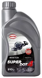 Тормозная жидкость СИНТЕК Супер дот -4 910г