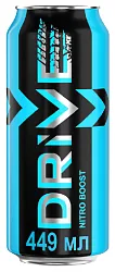 Энергетический напиток ДРАЙВ МИ Нитро Буст ж/б 0.449л