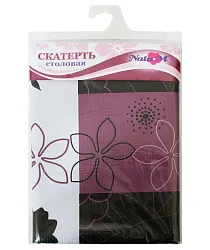 Скатерть НАТАМ столовая рельефная 137*180см пвх в ассортименте
