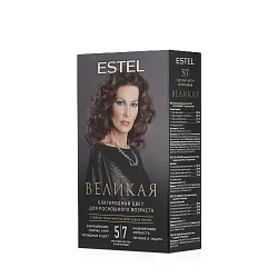 Краска для волос ЭСТЕЛЬ Великая светлый шатен коричневый №5-7