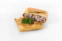 Блин фаршированный мясом и рисом 120г