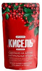 Кисель АРСАНИЯ брусника 140г