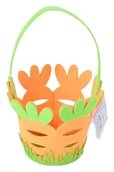 Корзинка СФЕРА Морковка из фетра арт.E062