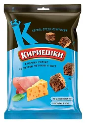 Сухарики ржаные КИРИЕШКИ ветчина сыр 40г