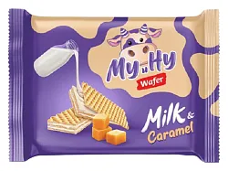 Вафли СЛАДОНЕЖ Му и Ну карамельные 70г