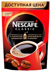 Кофе НЕСКАФЕ Классик м/у 60г
